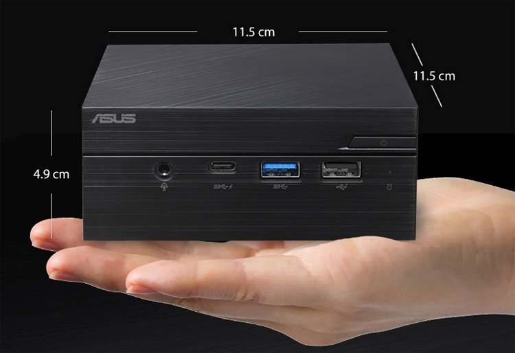 ASUS представила компьютер ASUS Mini PC PN60, который помещается на ладони