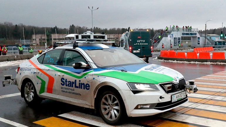 Беспилотный автомобиль StarLine выведут на дороги Санкт-Петербурга