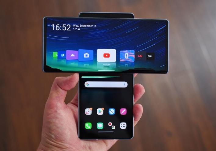 Экспериментальный смартфон LG Wing провалился в продаже