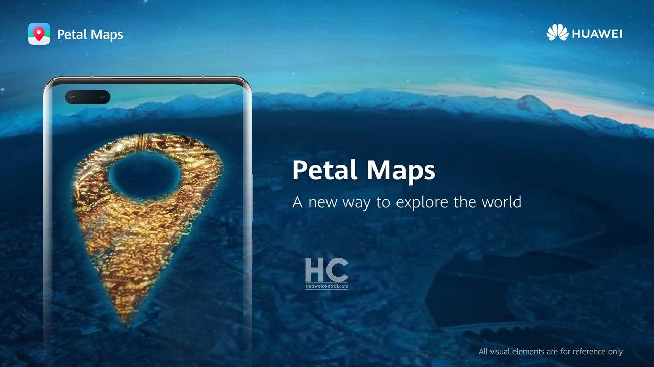 Huawei запустила собственный сервис карт Petal Maps