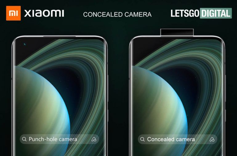 Xiaomi придумала смартфон с вращающейся отражательной камерой