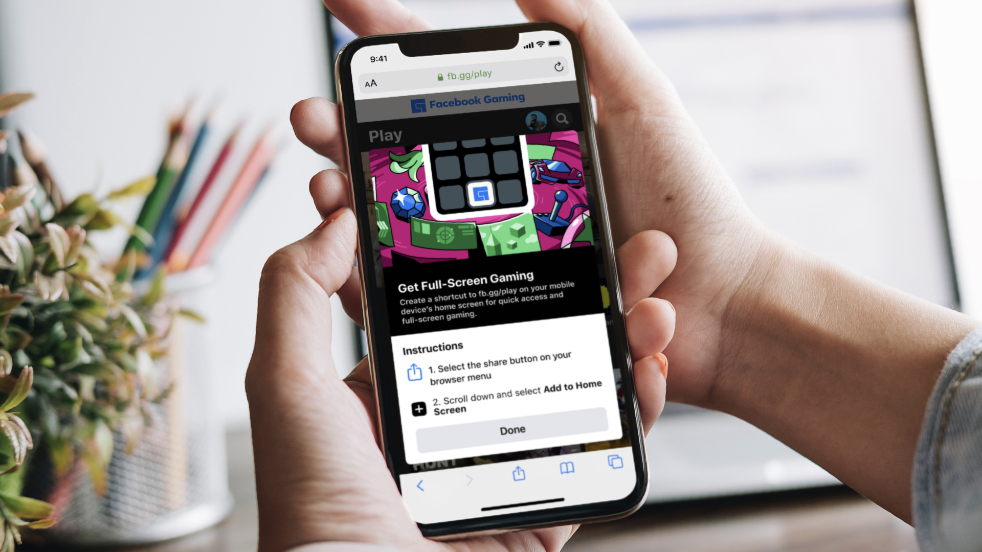 Facebook запускает облачный игровой сервис на iOS через веб-приложение