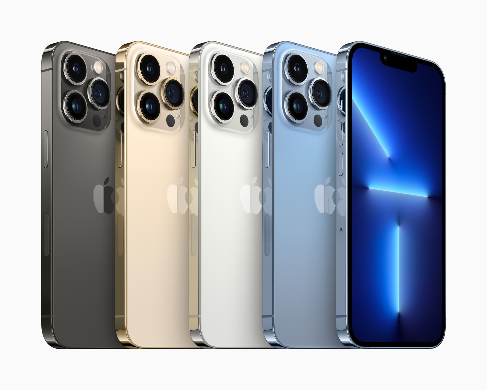 Apple представила iPhone 13 и iPhone 13 Pro: меньше чёлка, лучше камеры и 120 Гц Apple iPhone 13 Pro Colors 09142021 - Apple представила iPhone 13 и iPhone 13 Pro: меньше чёлка, лучше камеры и 120 Гц