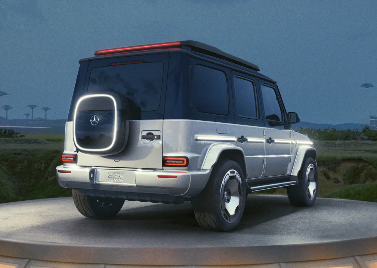 Mercedes-Benz продемонстрировала концептуальный «Гелендваген будущего» image 17 - Mercedes-Benz продемонстрировала концептуальный «Гелендваген будущего»