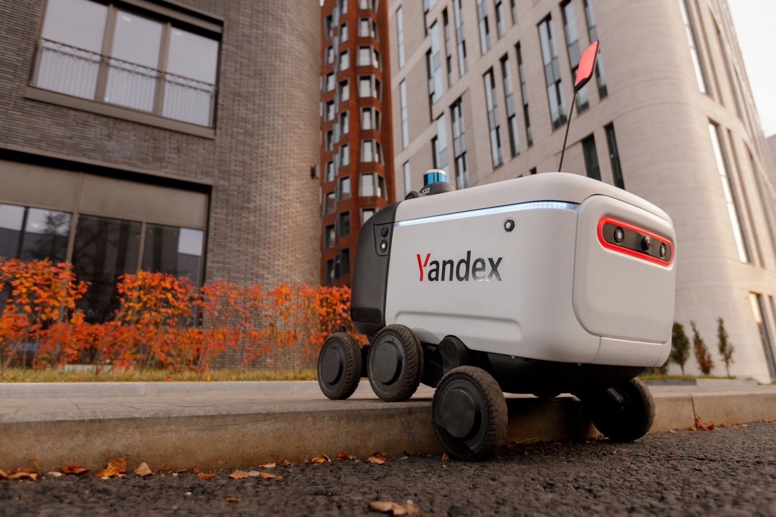 Яндекс Доставка Робот Фото