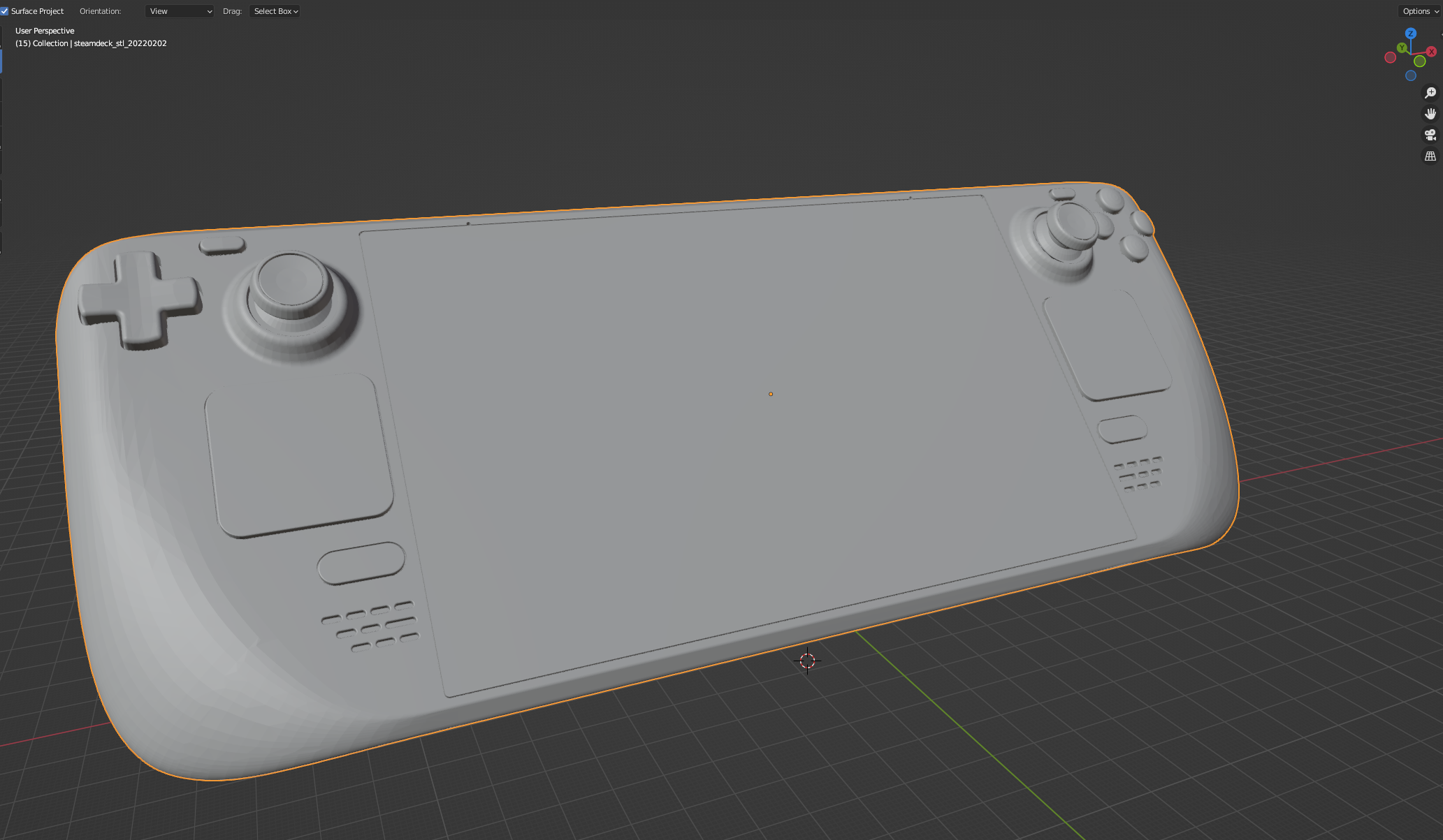 Valve    Steam Deck    3D-
