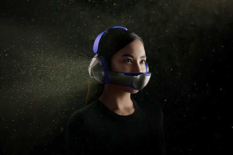 Dyson представила наушники со встроенной системой очистки воздуха
