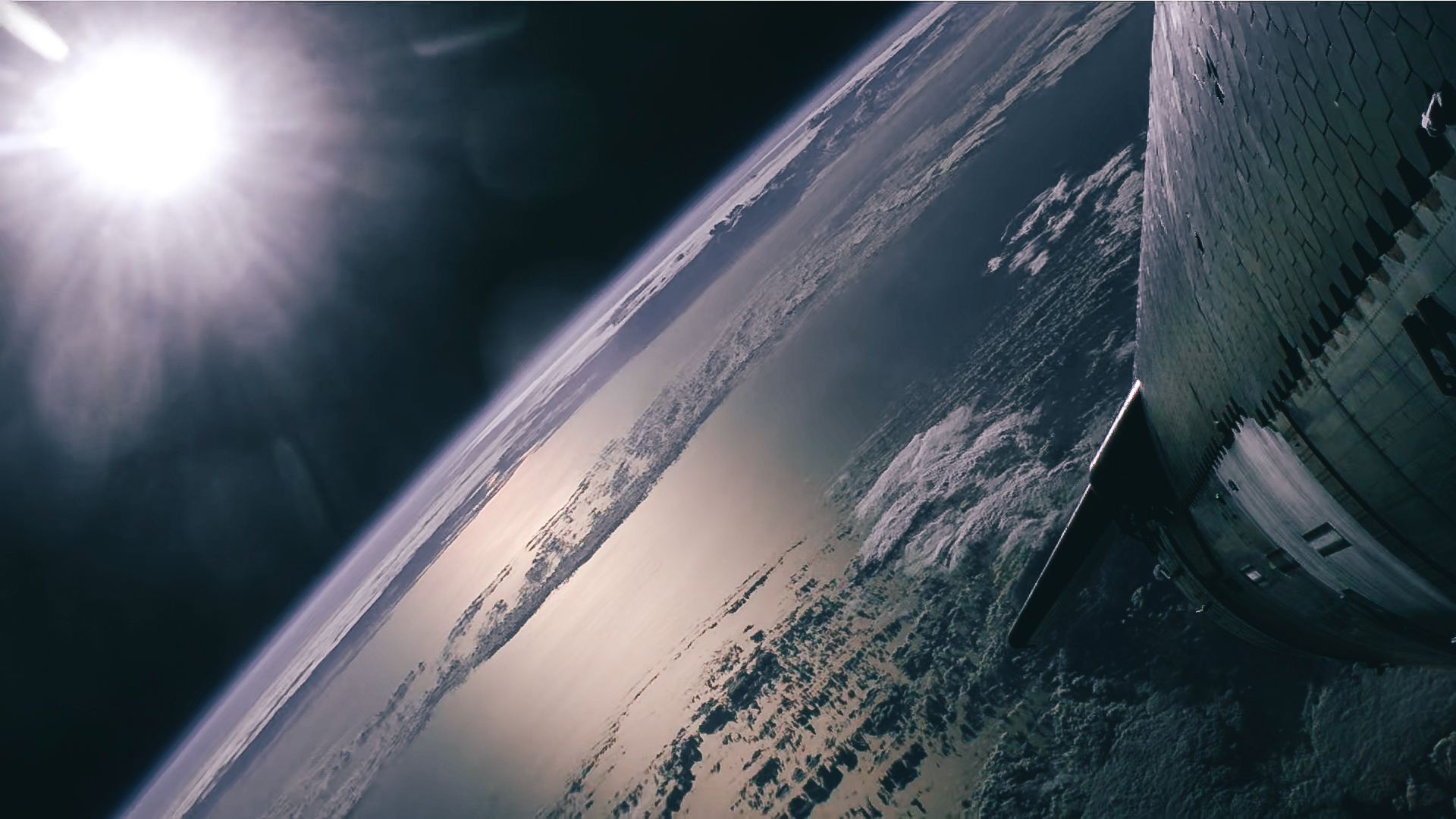 Илон Маск опубликовал фотографии Земли с последнего полёта Starship