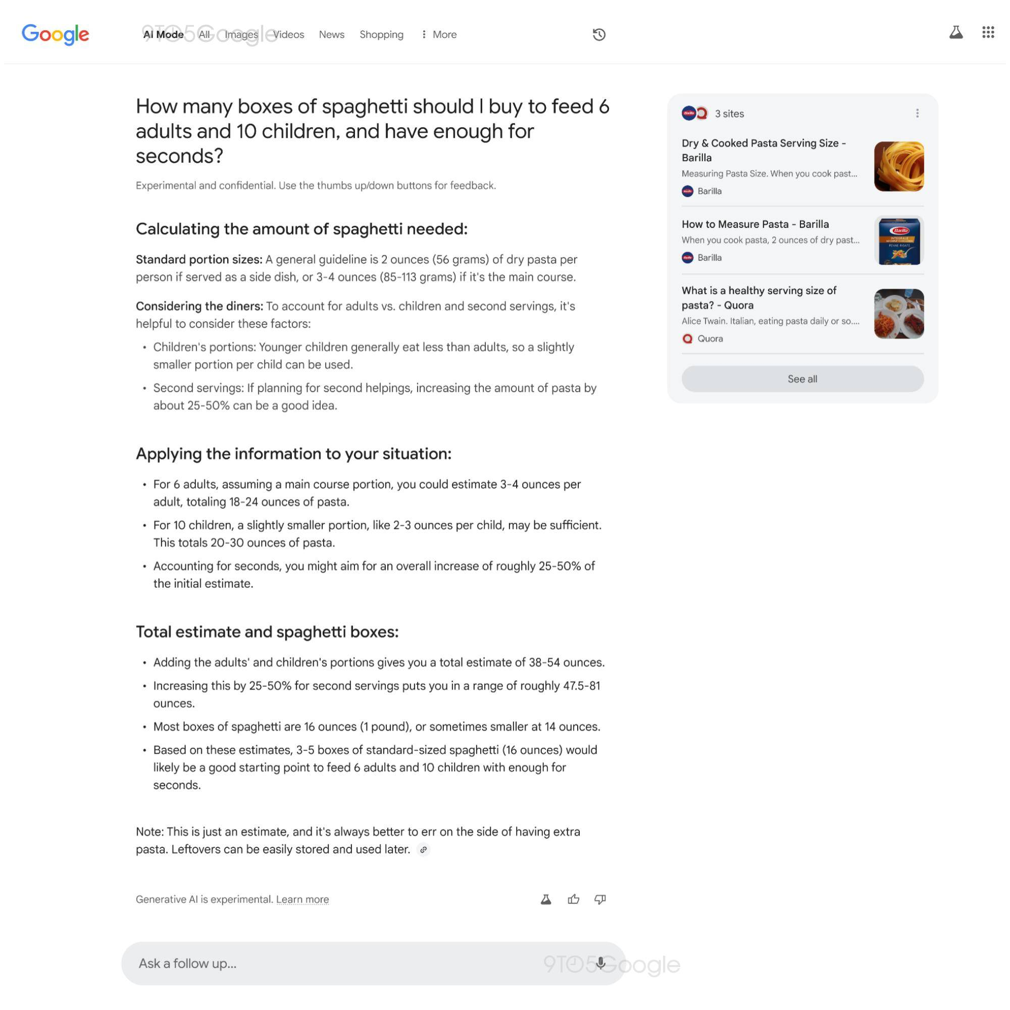 Google тестирует собственный ИИ-поиск
