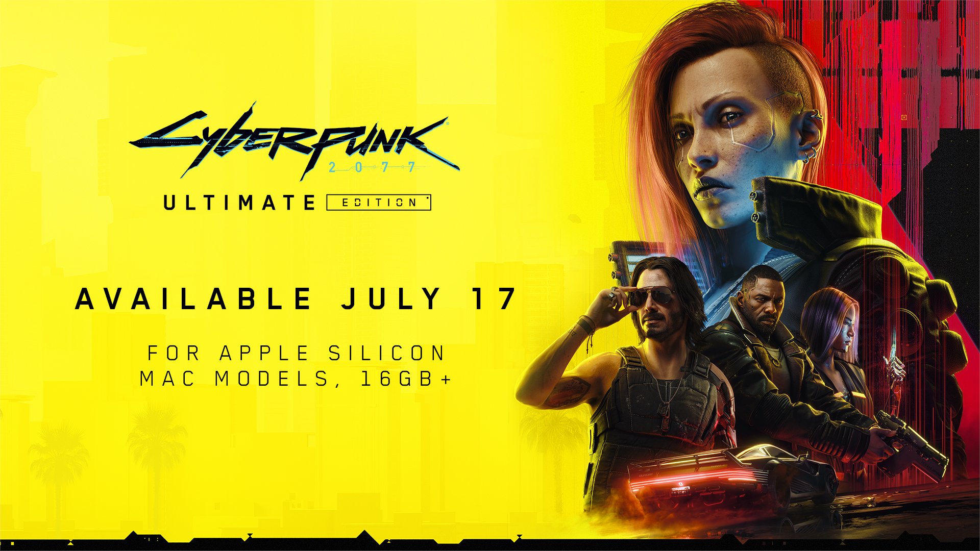 Cyberpunk 2077 выходит на macOS: дата релиза, системные требования и другие подробности