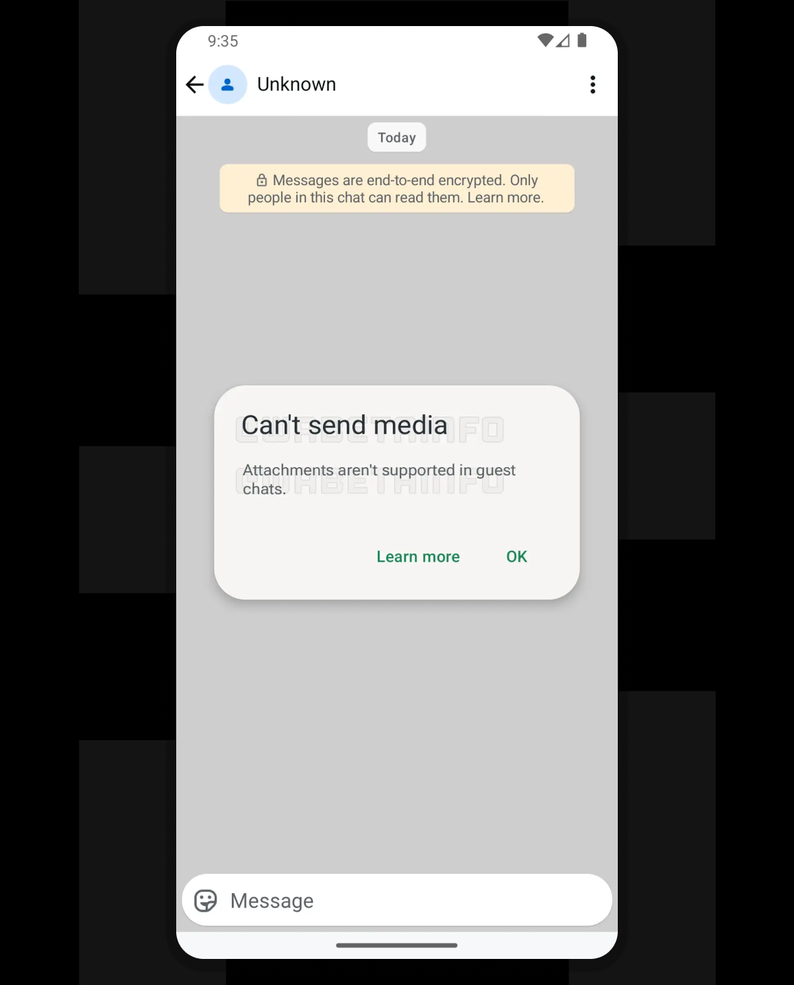 WhatsApp тестирует «Гостевой чат» с возможностью общения без установки приложения